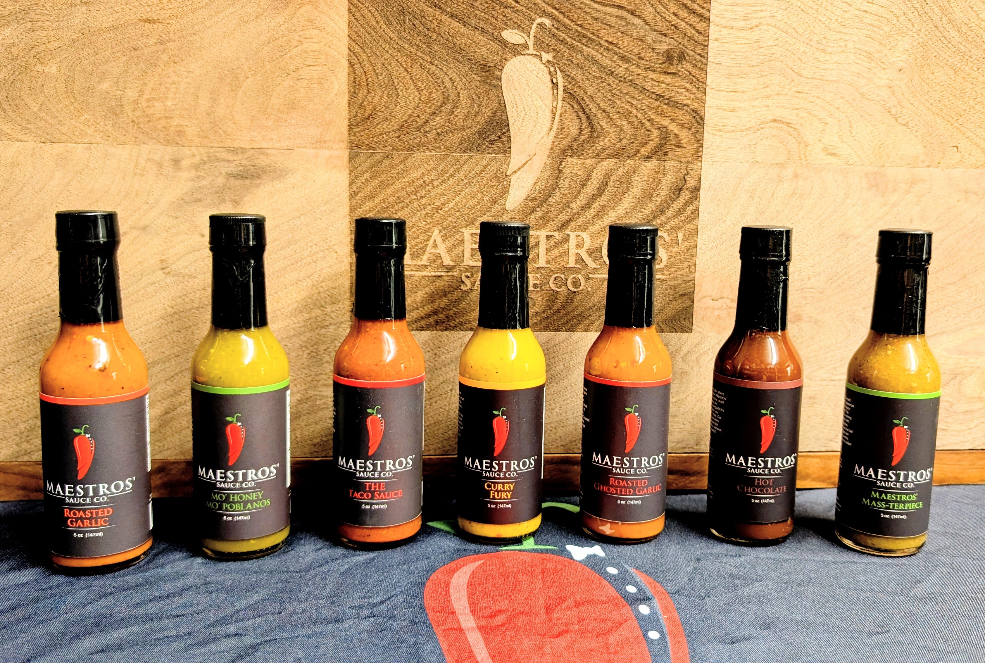 Hot Sauce Sampler | Maestros Sauce Co.